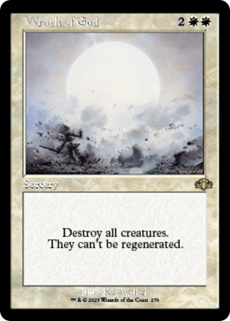 Wrath of God (Retro Frame) [DMR - 279]