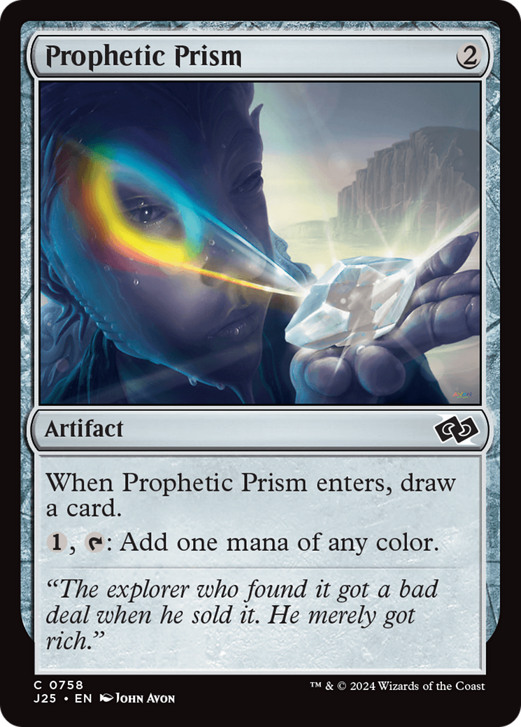 Prophetic Prism [Foundations Jumpstart] | The Clever Kobold