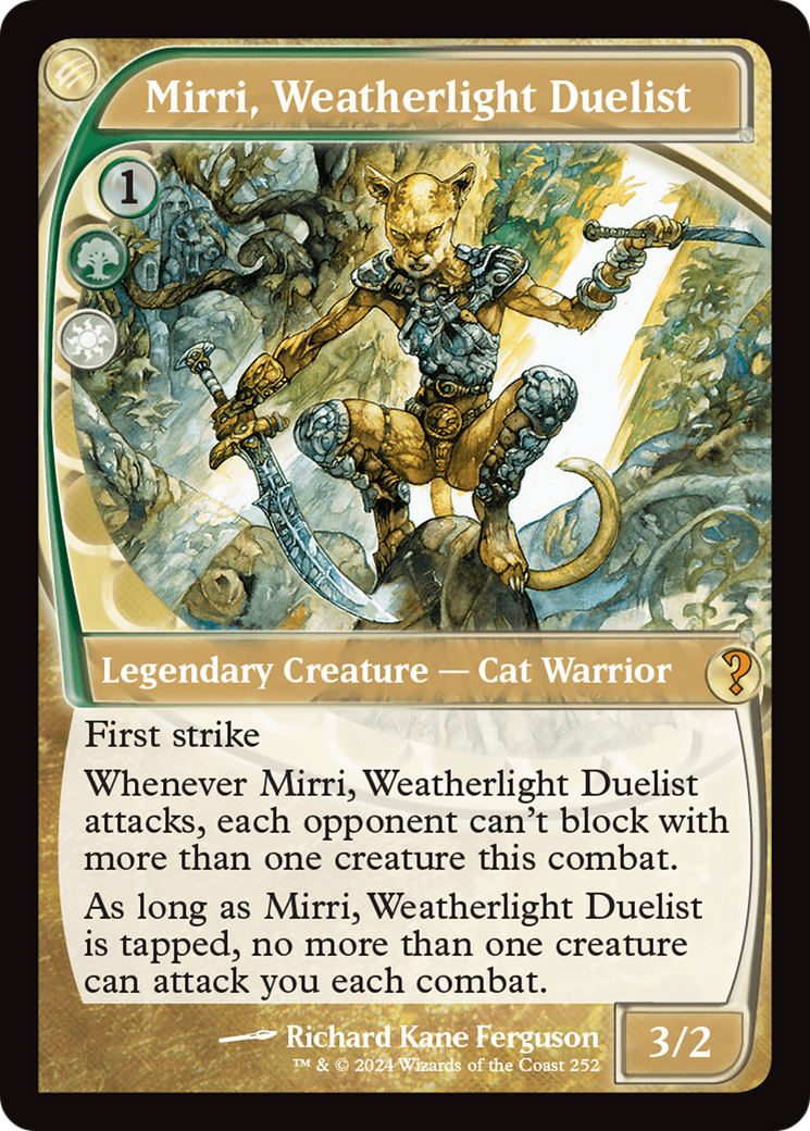 Mirri, Weatherlight Duelist (Future Sight) [Mystery Booster 2] | The Clever Kobold