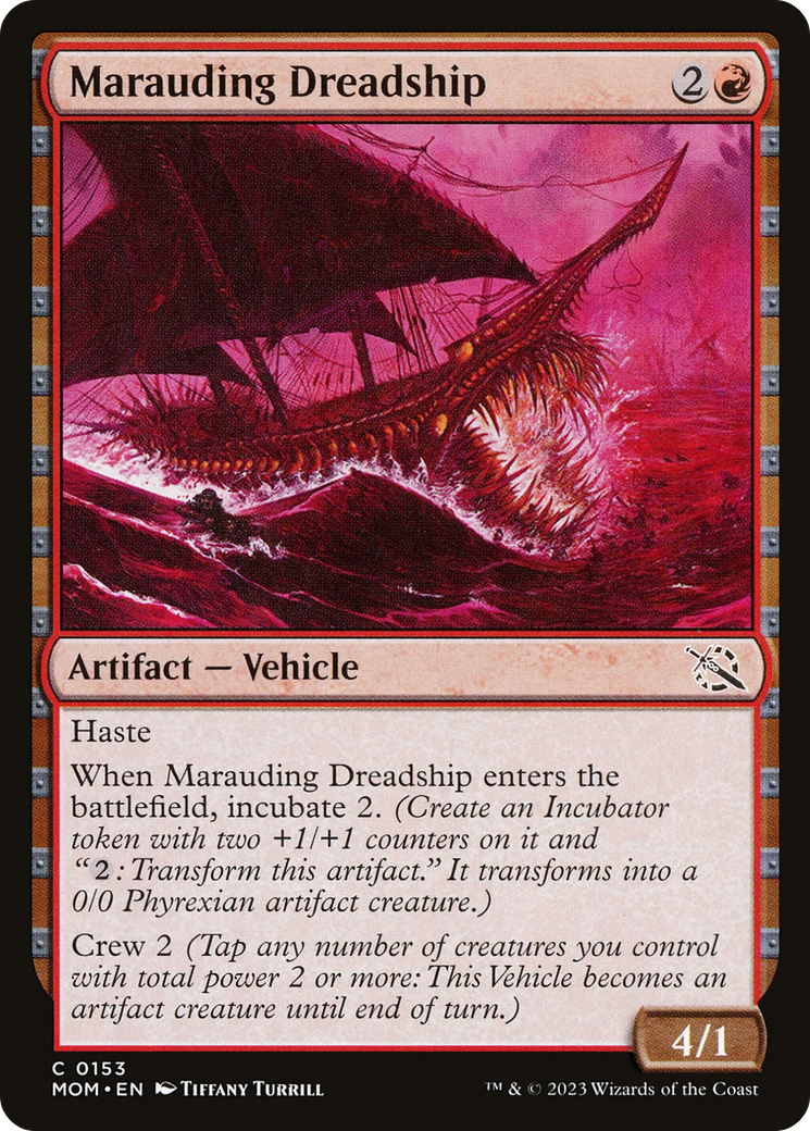 Marauding Dreadship [March of the Machine] | The Clever Kobold