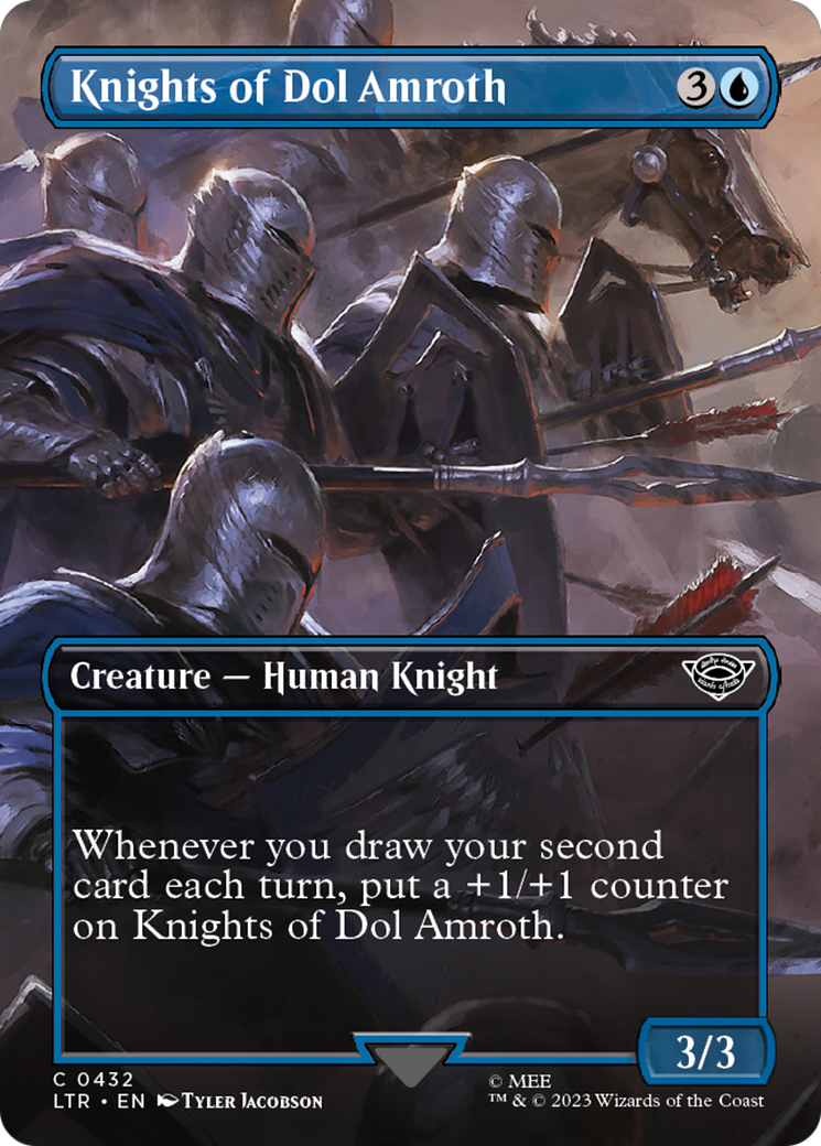 Knights of Dol Amroth (Borderless Alternate Art) [The Lord of the Rings: Tales of Middle-Earth] | The Clever Kobold