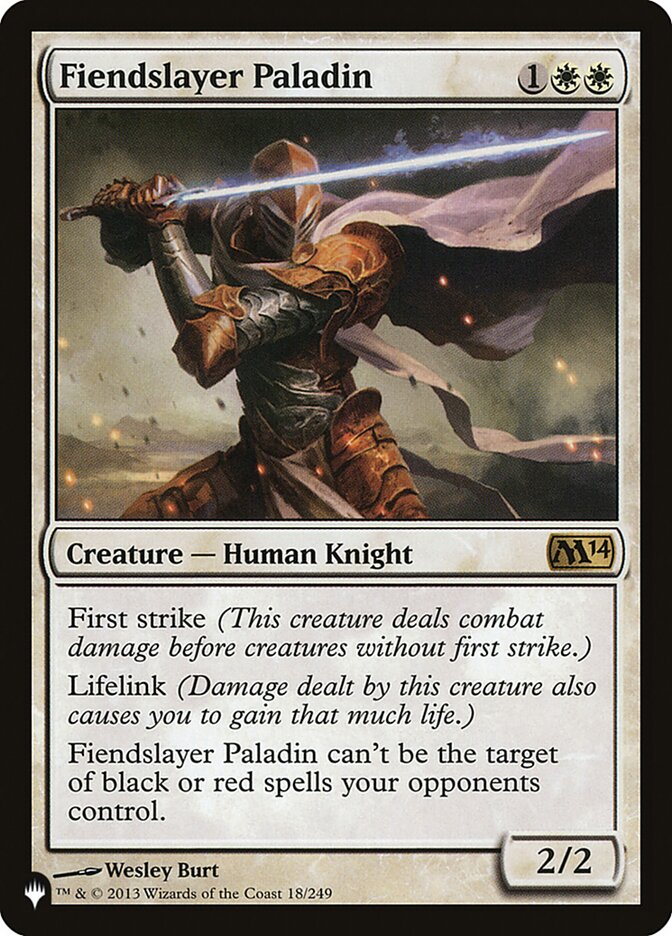 Fiendslayer Paladin [The List] | The Clever Kobold