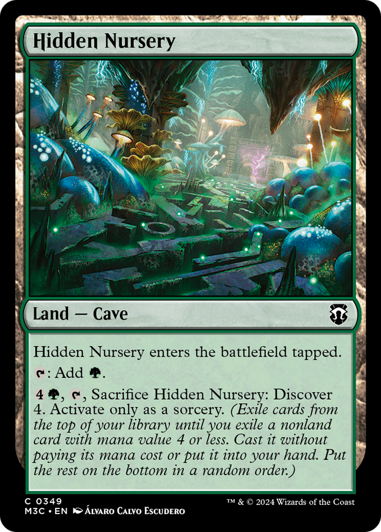 Hidden Nursery (Ripple Foil) [Modern Horizons 3 Commander] | The Clever Kobold