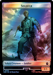 Soldier // Osgood, Operation Double Double-Sided Token (Surge Foil) [Doctor Who Tokens] | The Clever Kobold