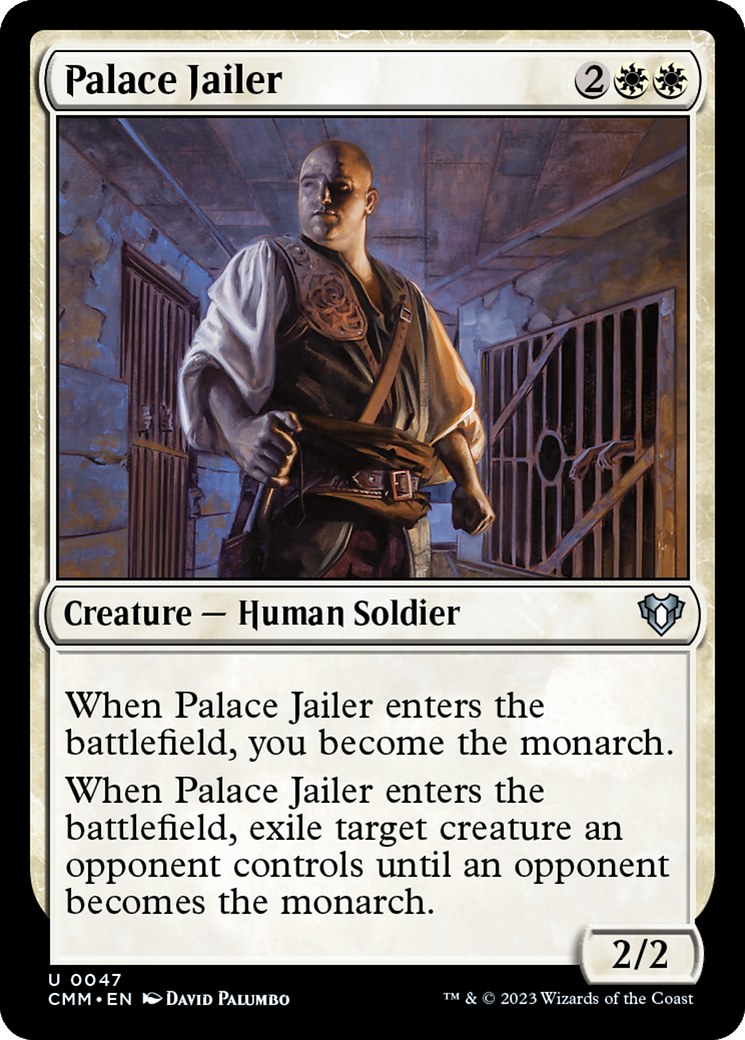 Palace Jailer [Commander Masters] | The Clever Kobold