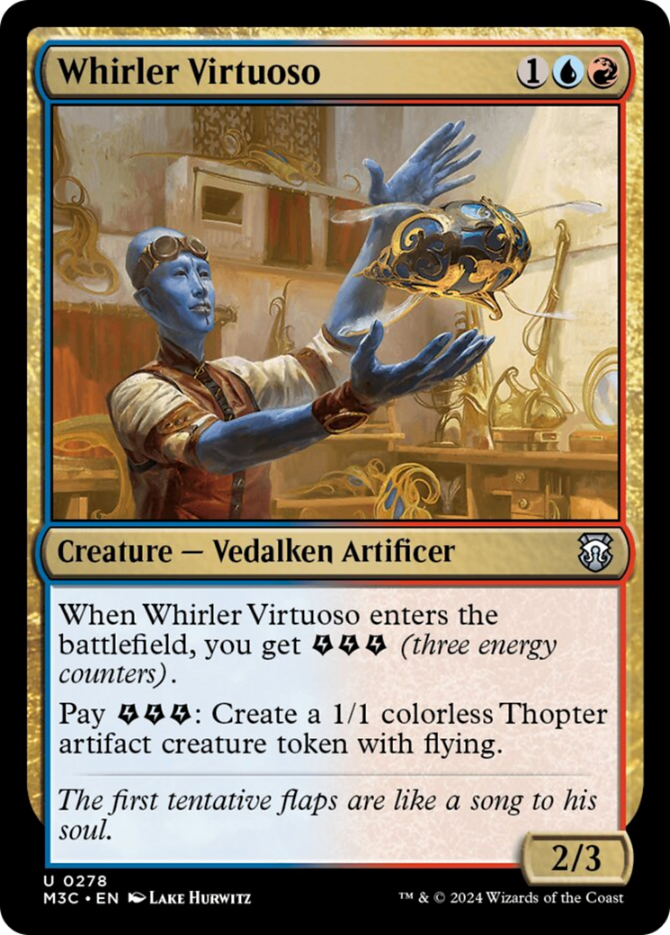 Whirler Virtuoso [Modern Horizons 3 Commander] | The Clever Kobold