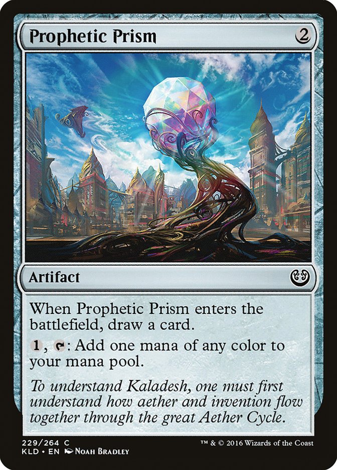 Prophetic Prism [Kaladesh] | The Clever Kobold