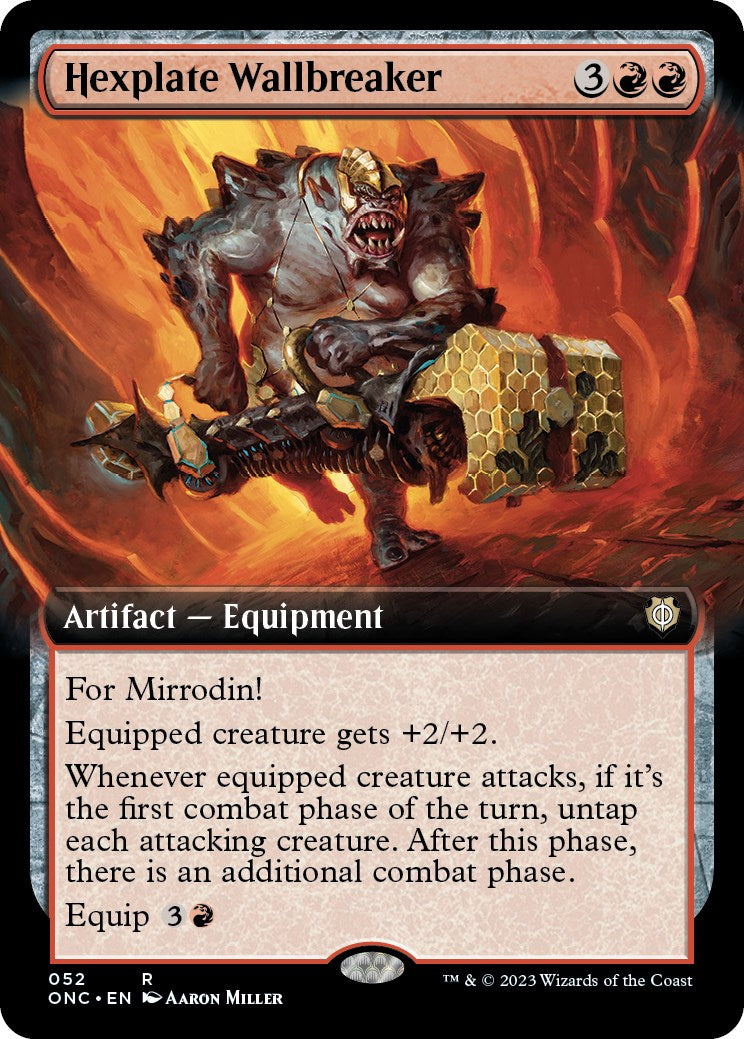 Hexplate Wallbreaker (Extended Art) [ONC - 52]