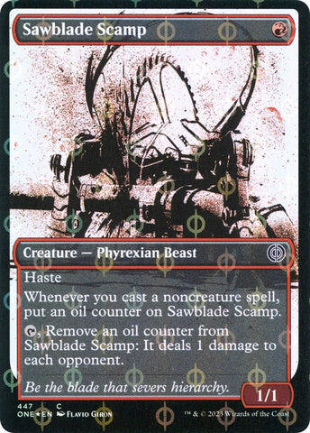 Sawblade Scamp (Showcase) (Step-and-Compleat Foil)