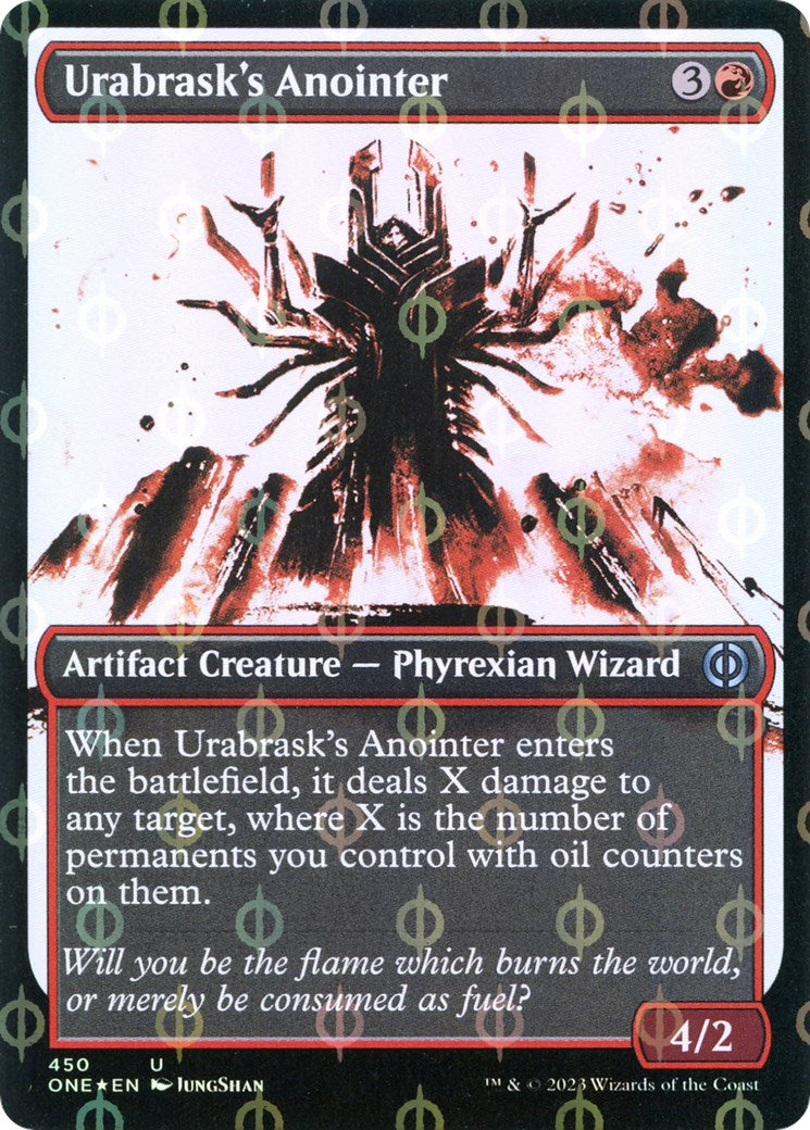Urabrask's Anointer (Showcase) (Step-and-Compleat Foil)