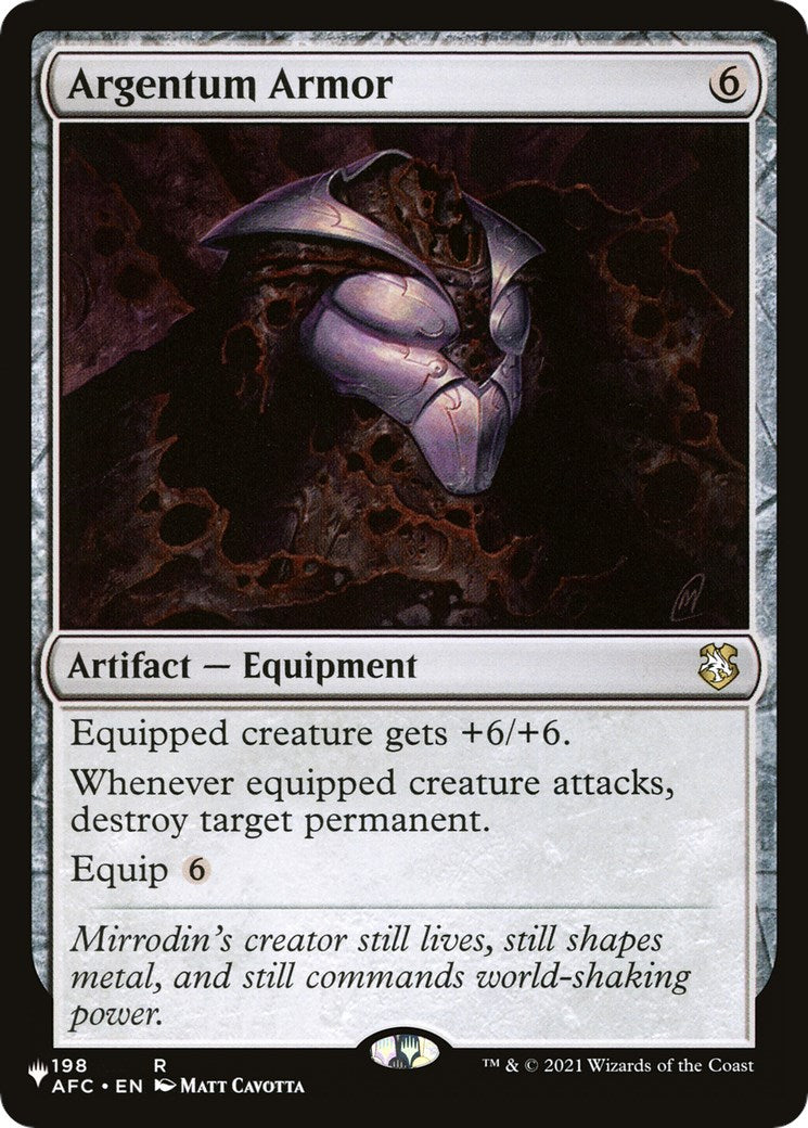 Argentum Armor [LIST - 198/062]