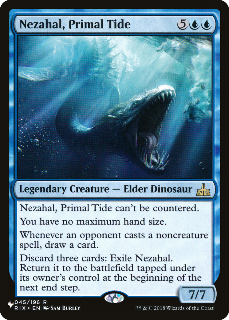 Nezahal, Primal Tide [The List] | The Clever Kobold