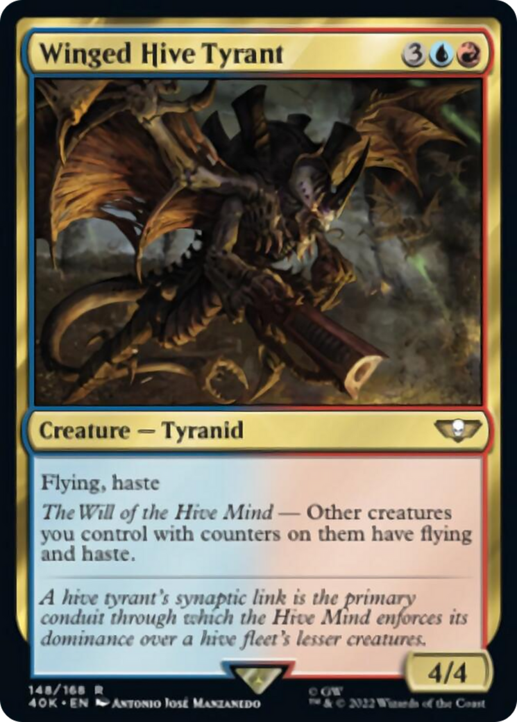 Winged Hive Tyrant [Warhammer 40,000] | The Clever Kobold