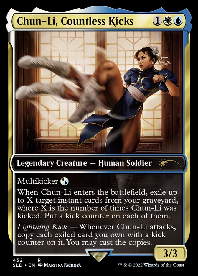 Chun-Li, Countless Kicks [Secret Lair Drop Series] | The Clever Kobold