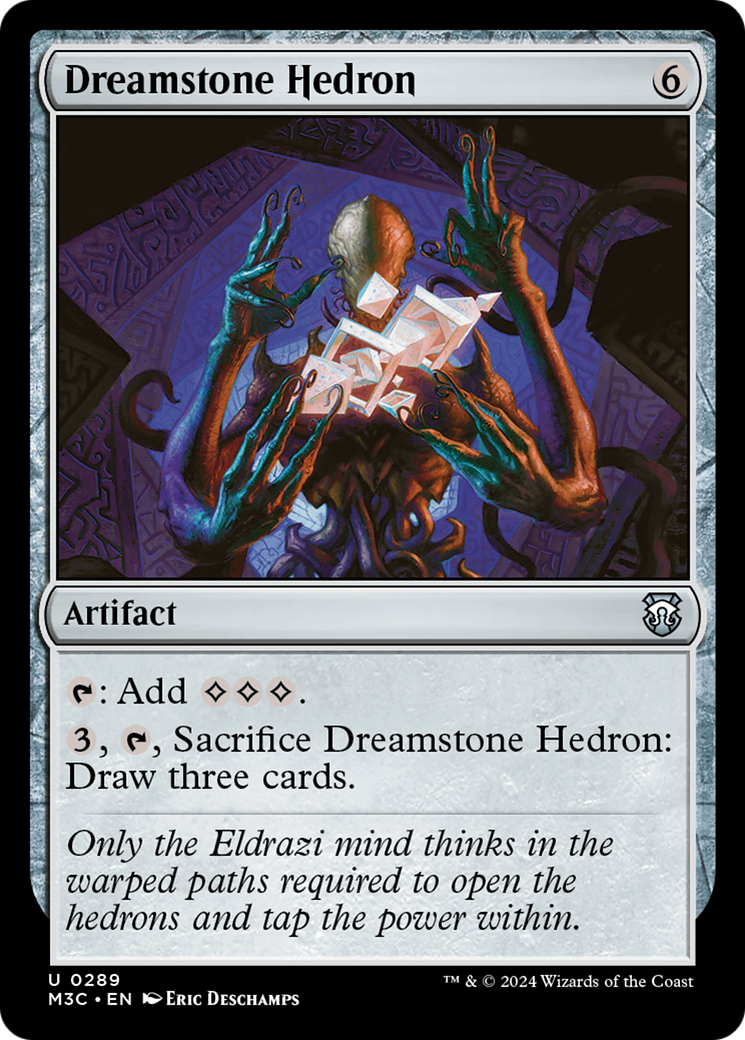 Dreamstone Hedron (Ripple Foil) [Modern Horizons 3 Commander] | The Clever Kobold