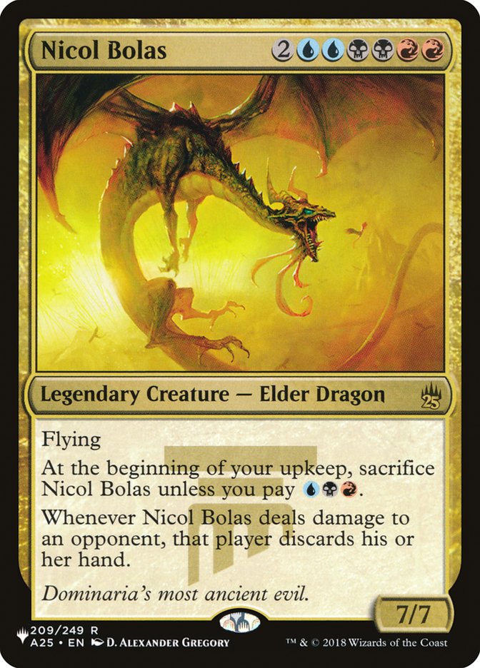 Nicol Bolas [The List] | The Clever Kobold