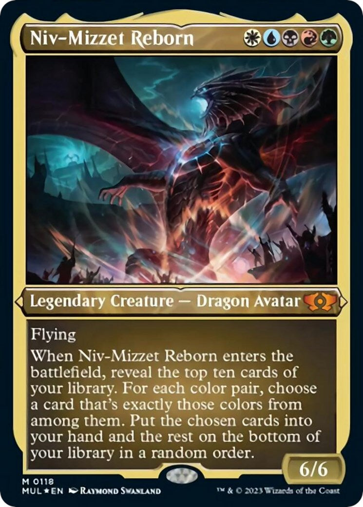 Niv-Mizzet Reborn (Foil Etched)