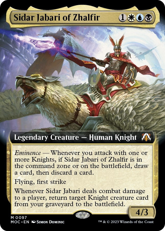 Sidar Jabari of Zhalfir (Extended Art) [MOC - 97]