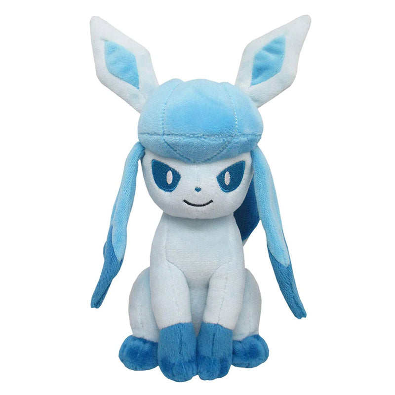 Sanei Pokemon All Star Collection PP124 Glaceon Plush, 7.5"