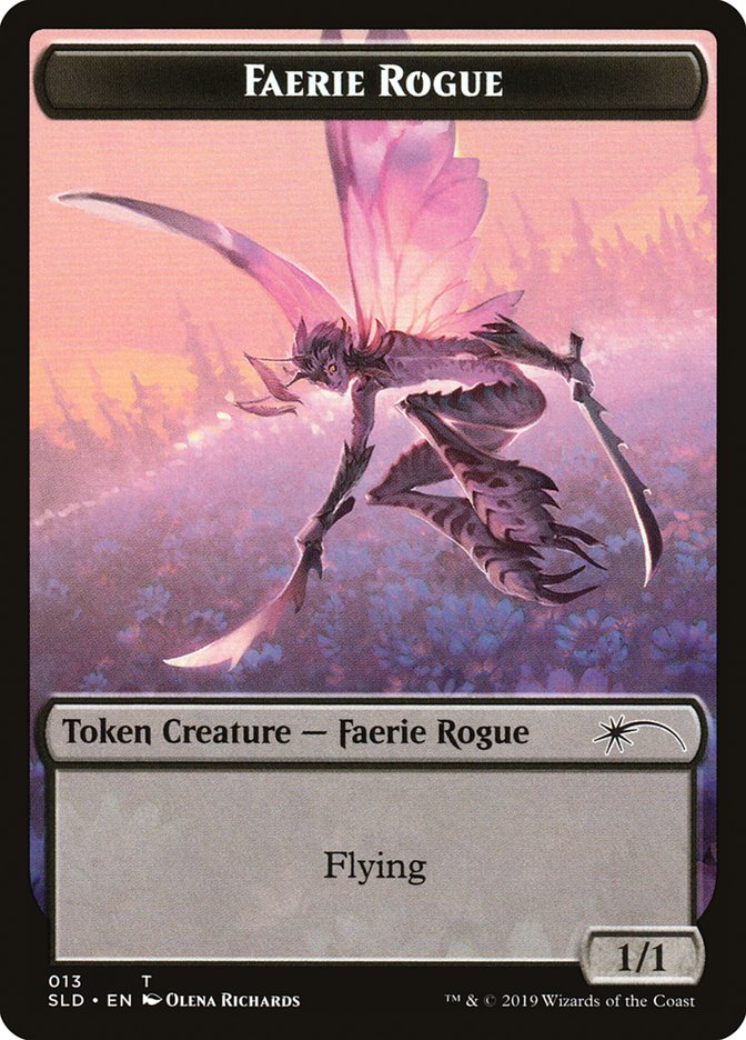 Faerie Rogue Token (013) [Secret Lair Drop Series] | The Clever Kobold