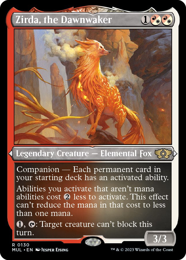 Zirda, the Dawnwaker (Foil Etched) [MUL - 130]