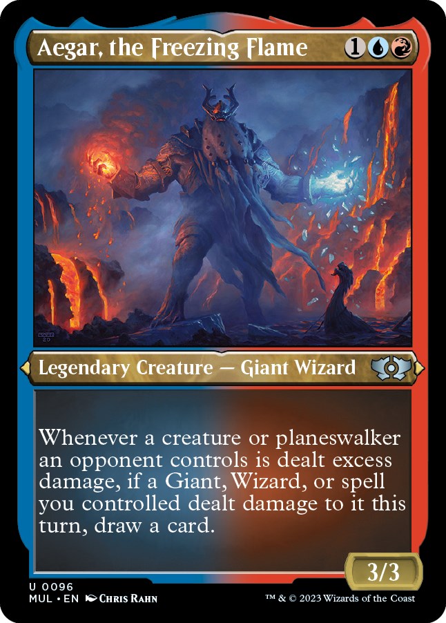 Aegar, the Freezing Flame (Foil Etched) [MUL - 96]