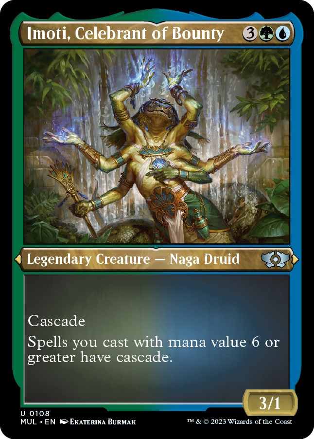 Imoti, Celebrant of Bounty (Foil Etched) [MUL - 108]