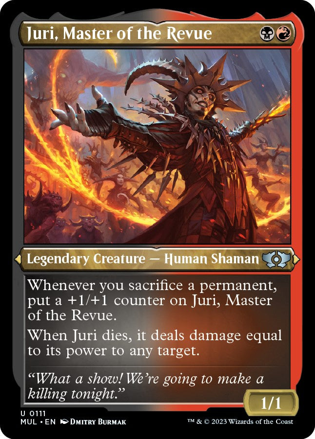 Juri, Master of the Revue (Foil Etched) [MUL - 111]