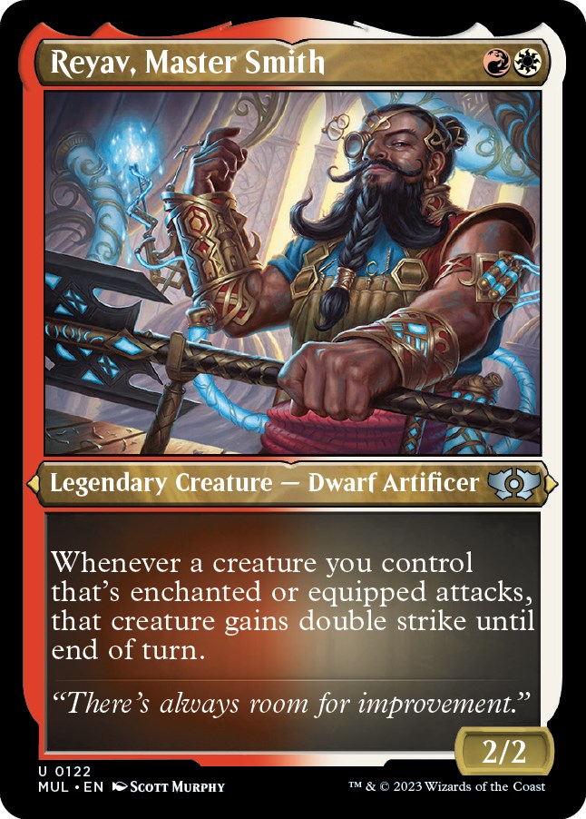 Reyav, Master Smith (Foil Etched) [MUL - 122]
