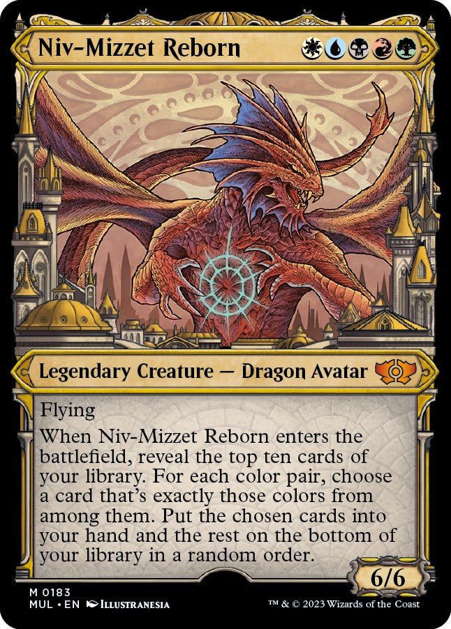 Niv-Mizzet Reborn (Halo Foil)