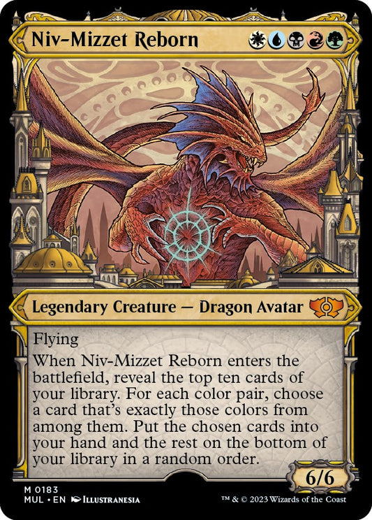 Niv-Mizzet Reborn (Halo Foil)