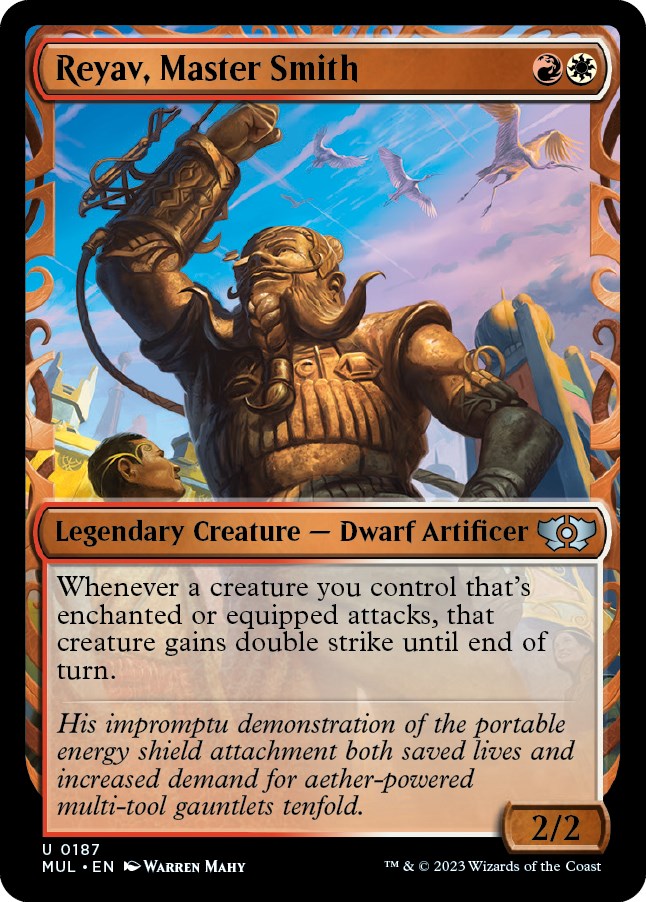 Reyav, Master Smith (Halo Foil) [MUL - 187]