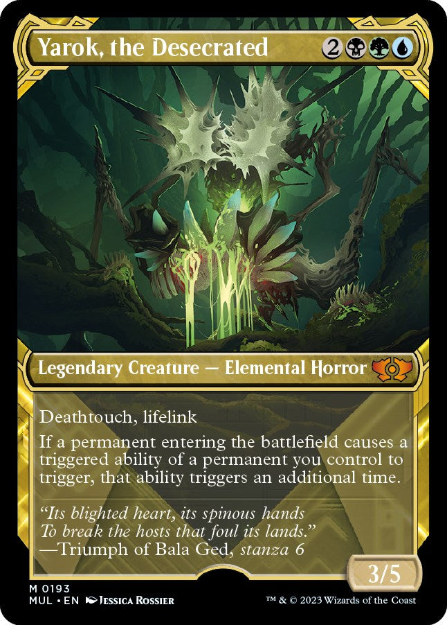 Yarok, the Desecrated (Halo Foil) [MUL - 193]