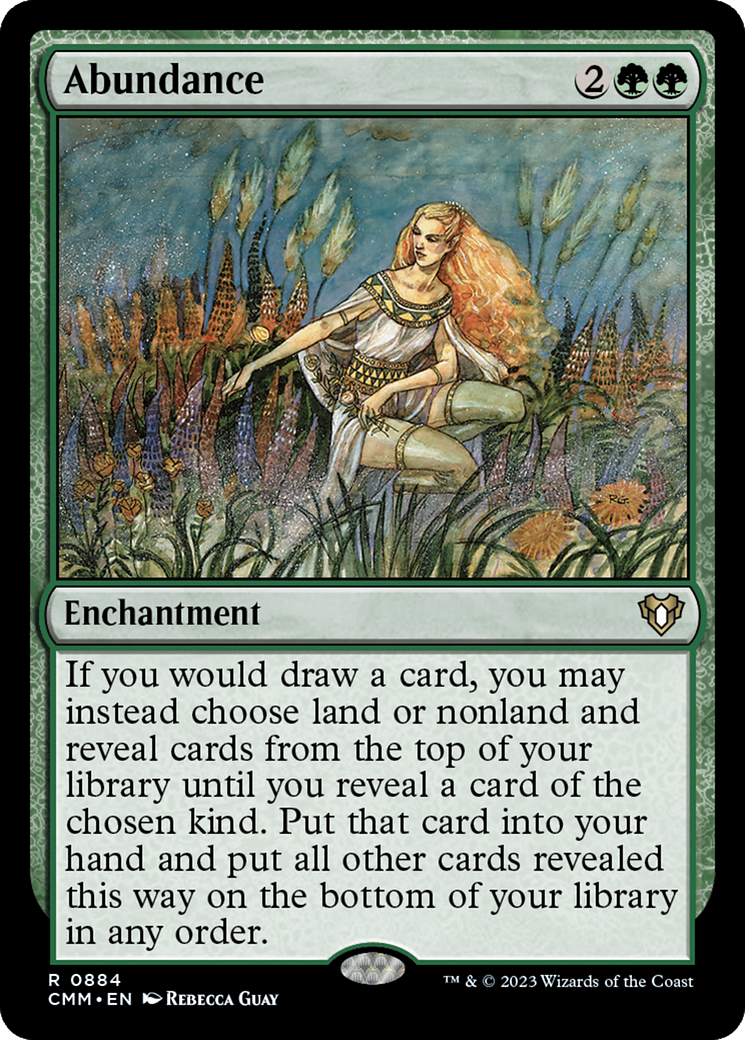 Abundance [Commander Masters] | The Clever Kobold