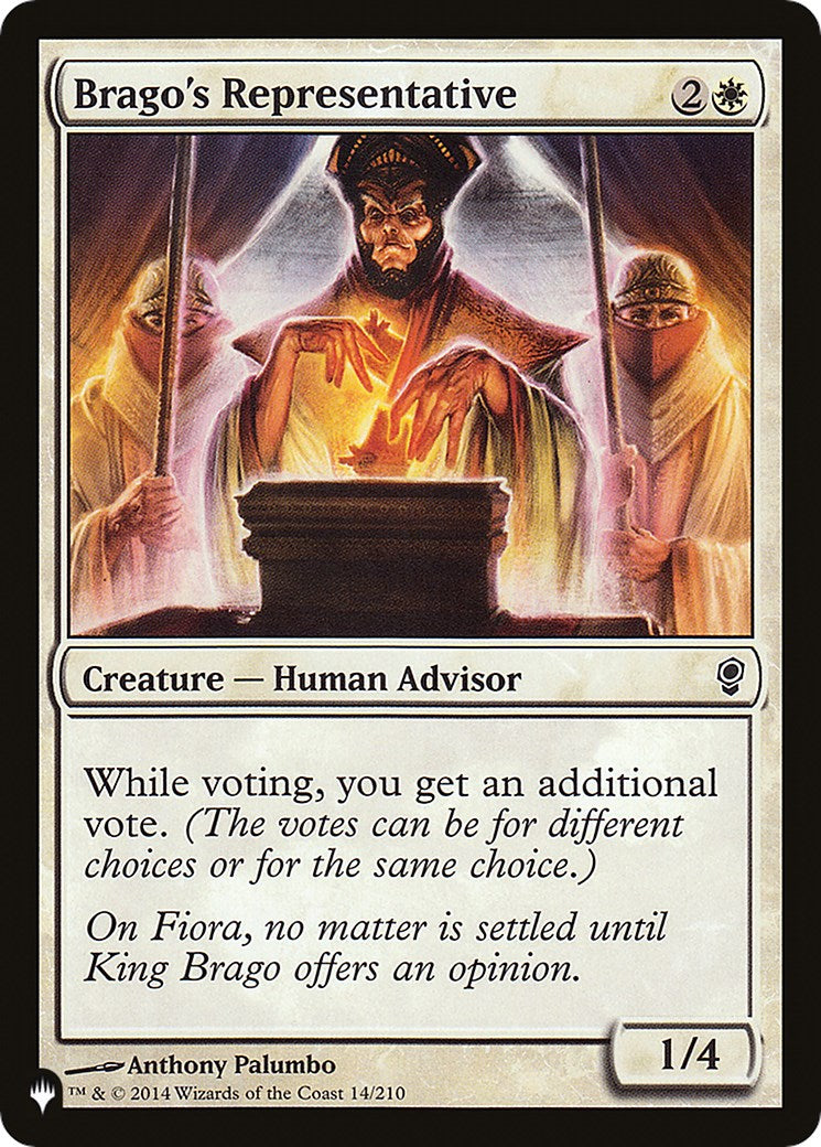 Brago's Representative [LIST - 14/210]