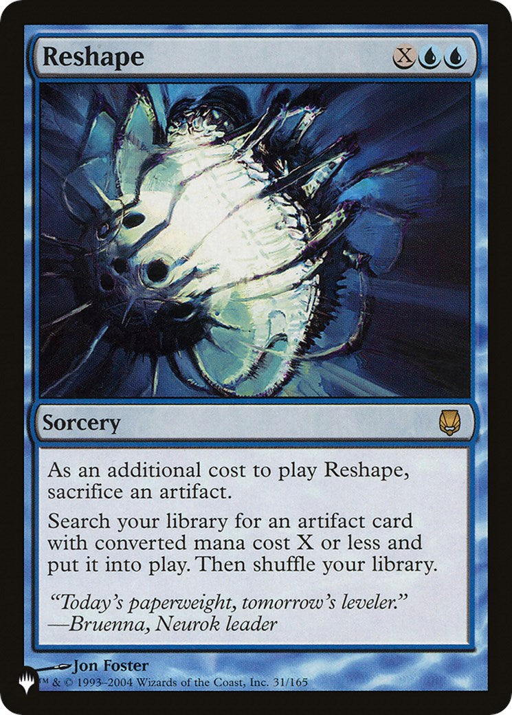Reshape (DST) [LIST - 31/165]