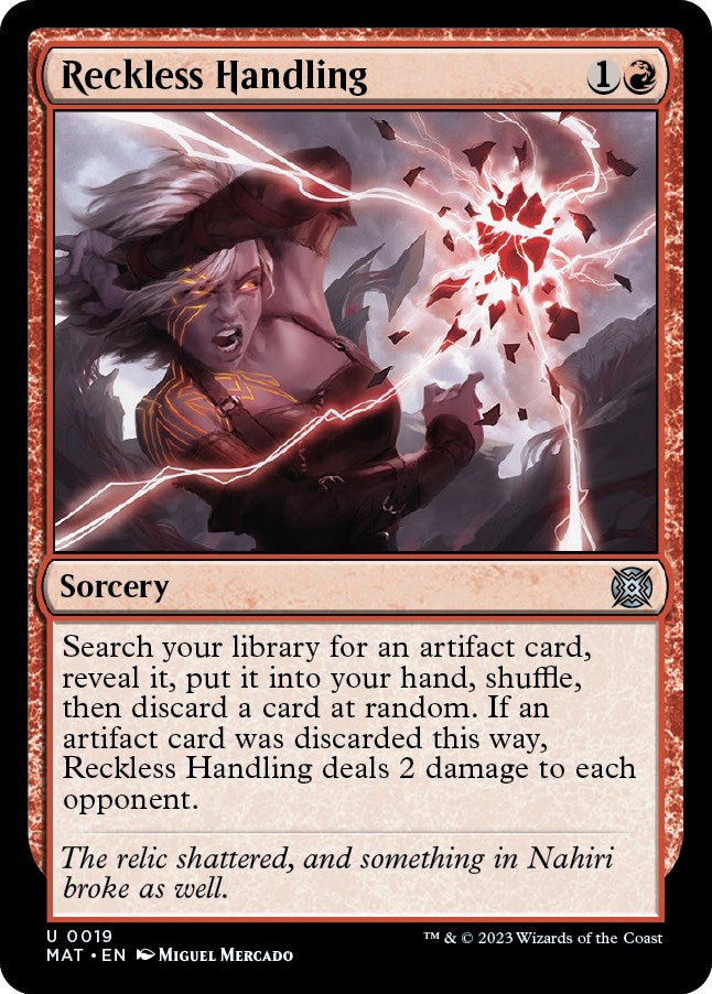 Reckless Handling [MAT - 19]