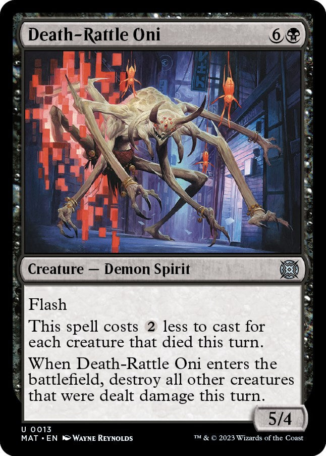 Death-Rattle Oni [MAT - 13]
