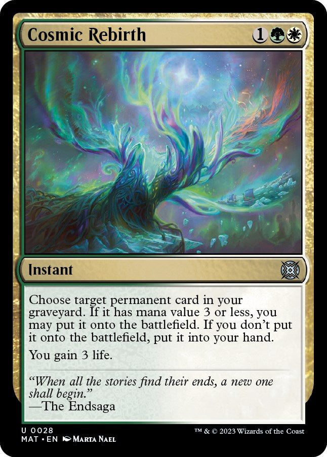 Cosmic Rebirth [MAT - 28]