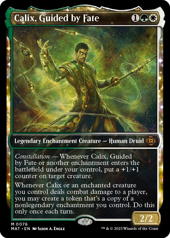Calix, Guided by Fate (Showcase) [MAT - 76]