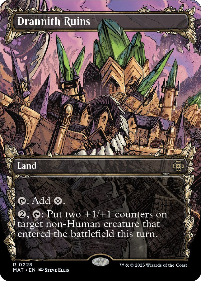 Drannith Ruins (Halo Foil) [MAT - 228]