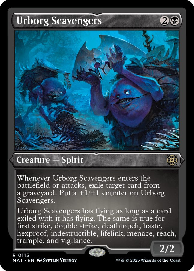 Urborg Scavengers (Foil Etched)