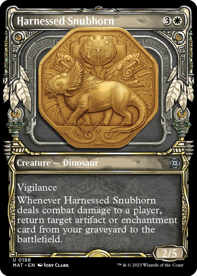 Harnessed Snubhorn (Halo Foil)