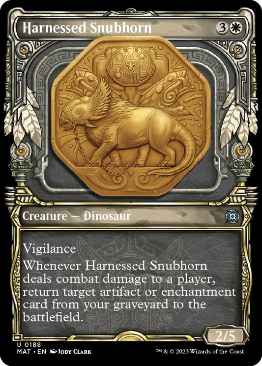 Harnessed Snubhorn (Halo Foil)