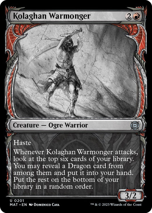 Kolaghan Warmonger (Halo Foil)