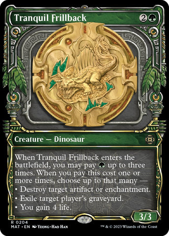 Tranquil Frillback (Halo Foil)