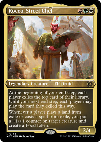 Rocco, Street Chef (Foil Etched)