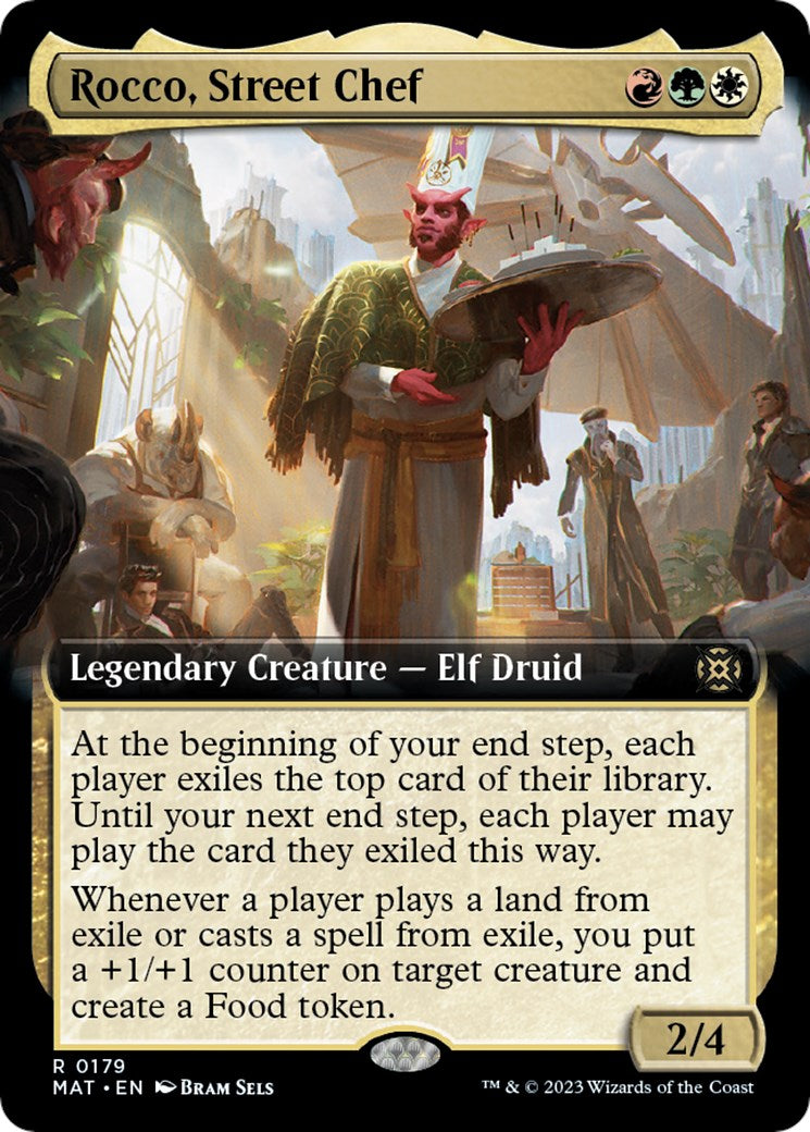 Rocco, Street Chef (Extended Art)