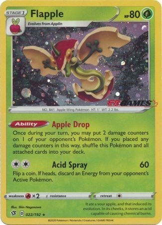 Flapple - 022/192 (EB Games Exclusive)