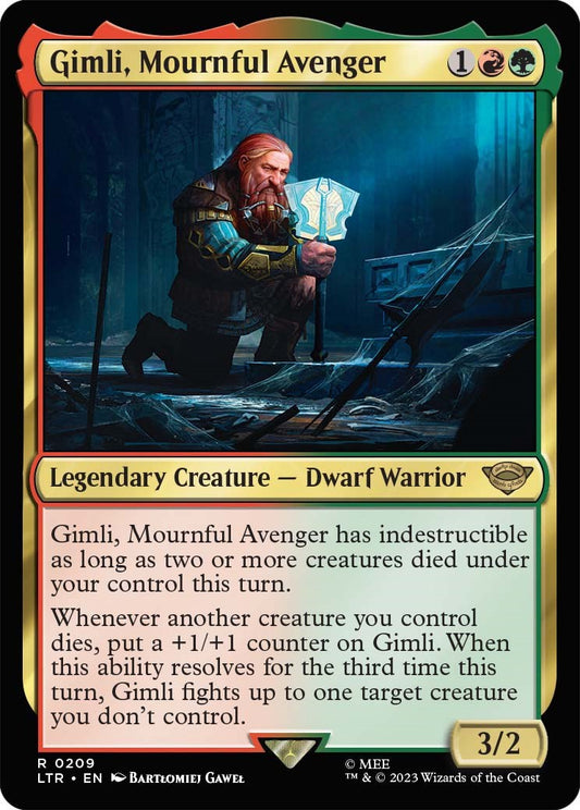 Gimli, Mournful Avenger